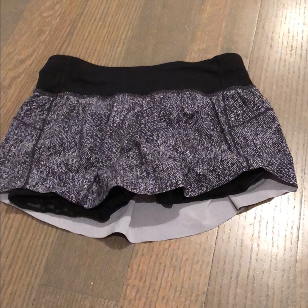 lululemon skort size 2